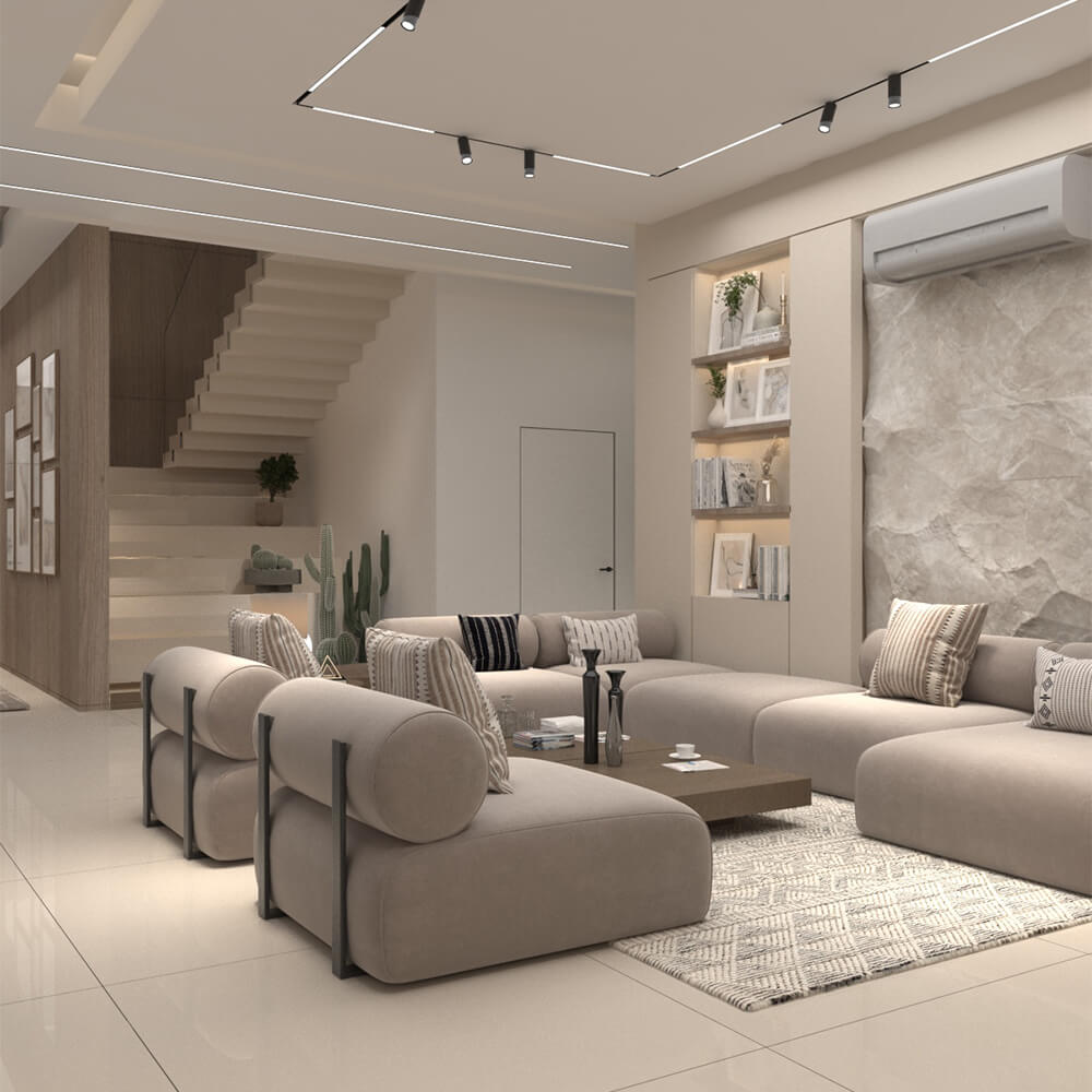 Mr. Roshadi's home Interior design