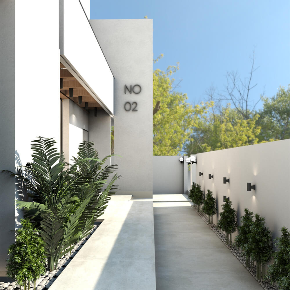 Ms. Lujaina resort villa design